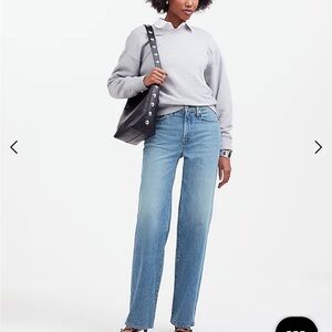 Madewell Perfect Vintage Wide Leg Jean size 27